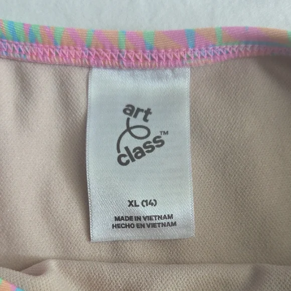 Art Class Multicolor Palm Print Bikini - Picture 2 of 3